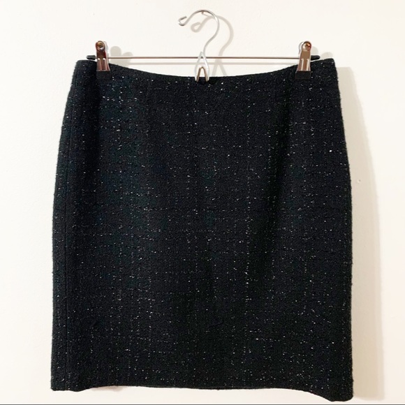 Laundry by Shelli Segal Los Angeles Fully Lined Textured Mini Skirt Exposed Zip - Picture 1 of 12
